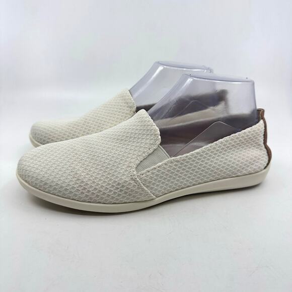 LifeStride Next Level Moccasin Slip On Flats Cream Womens Size US5W EU37.5 UK4.5 - Picture 5 of 9